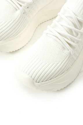 کفش اسنیکر سفید زنانه بند دار Gökçe Shoes - کد 920522850