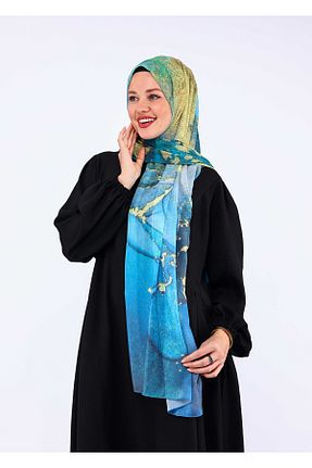 روسری طلائی شیفون VONAJU - کد 744083902