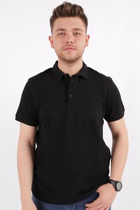 تیشرت مشکی مردانه رگولار Cazador - کد 897721355
