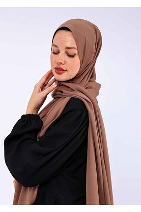 روسری صورتی ساده VONAJU - کد 741838027