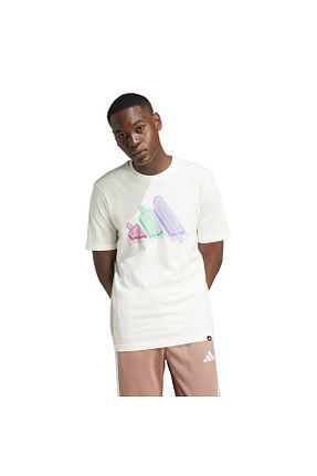 تیشرت اسپرت سفید مردانه رگولار adidas - کد 887264274