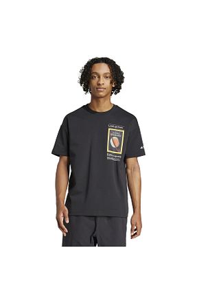 تیشرت اسپرت مشکی مردانه رگولار adidas - کد 900664145