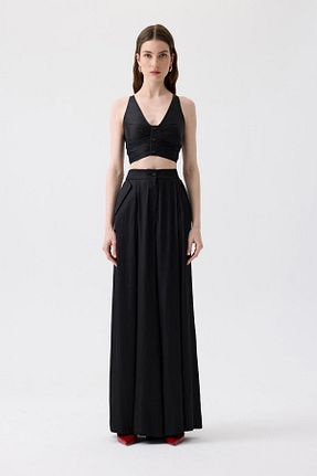 بلوز مشکی زنانه رگولار Rue - کد 920559071
