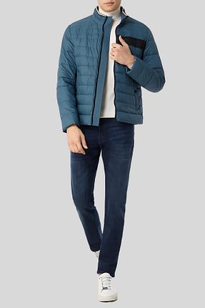 کاپشن آبی مردانه رگولار BOSS - کد 873704529
