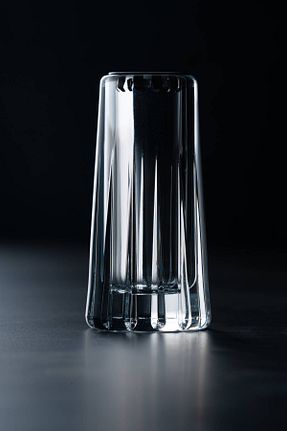 نمکدان نارنجی شیشه ACAR - کد 920581412