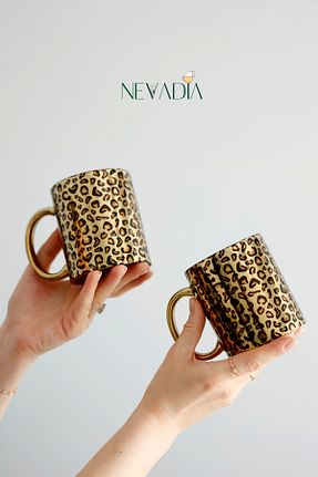 لیوان آب متالیک پرسلن NevaDia - کد 920589352