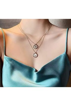 گردنبند استیل ( فولاد ) زرد استیل (فولاد) ROSY BİJUTERİ - کد 920583870