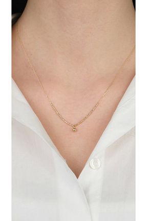 گردنبند طلا طلائی زنانه 14 عیار Arpaş - کد 921353164