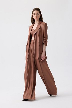 کت قهوه ای زنانه رگولار Rue - کد 920595771