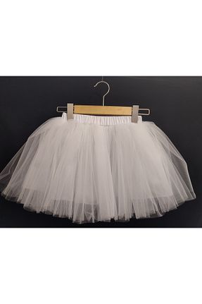 دامن سفید بچه گانه بافتنی MODA - کد 920613961