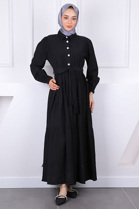 لباس حجاب مشکی زنانه رگولار İmajButik - کد 920611920