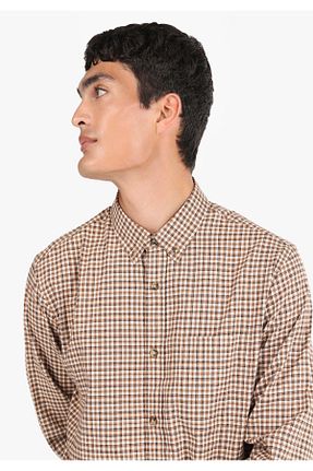 پیراهن قهوه ای مردانه رگولار Colin’s - کد 760364693