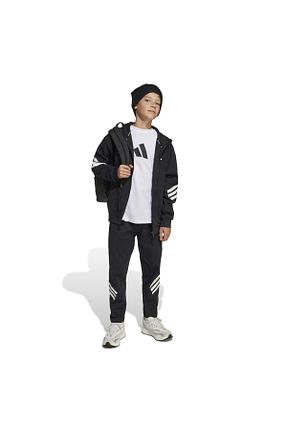پائین تنه گرمکن اسپرت مشکی بچه گانه Rüzgara Dayanıklı adidas - کد 897137221