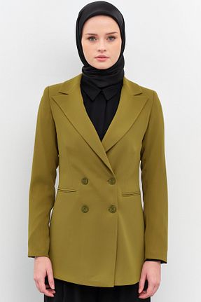کت حجاب سبز زنانه رگولار Tuğba - کد 920631872