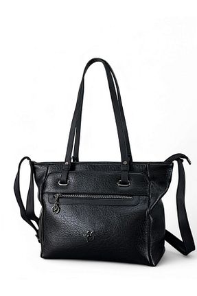 کیف دوشی مشکی زنانه چرم مصنوعی Nas Bag - کد 920632690