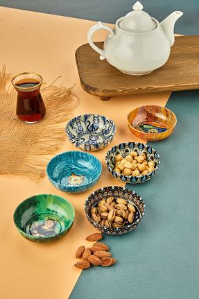 بشقاب رنگی استیل ضد زنگ EMBazaar - کد 902467168
