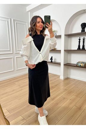 لباس رنگی بافتنی kubraozbeybutik - کد 920663352