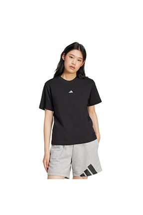 تیشرت مشکی زنانه رگولار adidas - کد 901285365