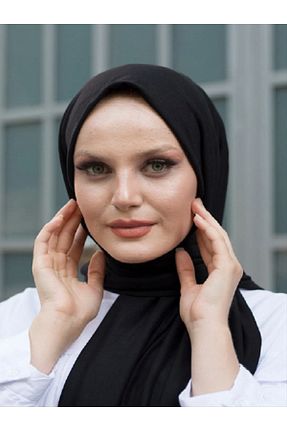 شال مشکی زنانه پنبه ای VERA LİFE - کد 920675788