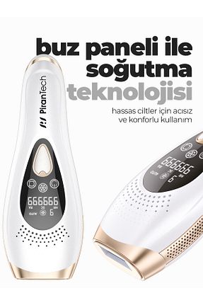 دستگاه لیزر موهای زائد IPL سفید کابلی pirantech - کد 902591157