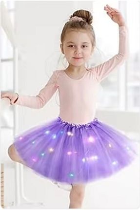 دامن بنفش بچه گانه ساده Beryka - کد 917245182