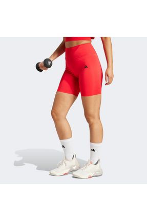 ساق شلواری اسپرت قرمز زنانه بافتنی adidas - کد 902731725