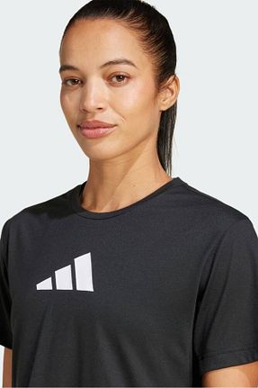 تیشرت مشکی زنانه رگولار adidas - کد 852675665