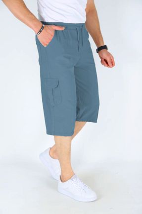 شلوارک و برمودا آبی مردانه رگولار Dechers - کد 920723965