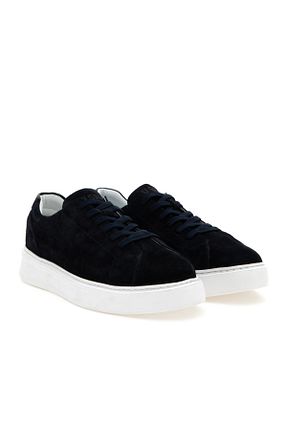 کفش اسنیکر سرمه ای مردانه میکروفیبر U.S. Polo Assn. - کد 920753496