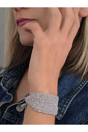 دستبند جواهر زنانه استیل (فولاد) Eva Takı Store - کد 920751382