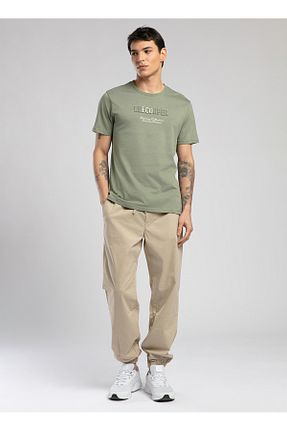 شلوار بژ مردانه پاچه کش دار Lee Cooper - کد 920751126