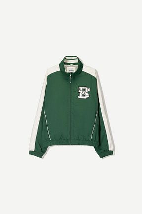 کت سبز مردانه Relaxed Bershka - کد 920757459