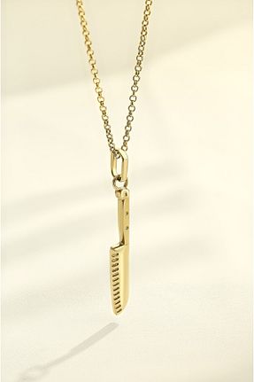 گردنبند طلا زرد مردانه 14 عیار Cenova Jewelry - کد 920759203
