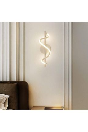 چراغ دیواری سفید فلزی Ömür Avize - کد 824851077
