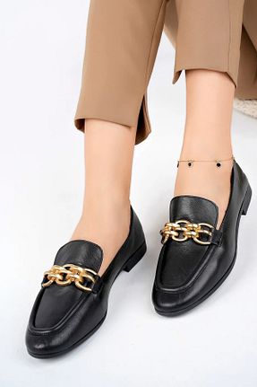 بابت مشکی زنانه چرم خالص GRADA - کد 920758152