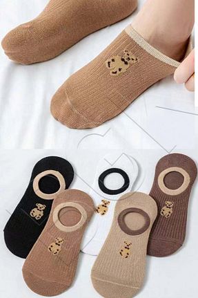 جوراب بژ زنانه پنبه ای BGK - کد 920768623