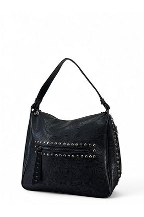 کیف دوشی مشکی زنانه چرم مصنوعی Nas Bag - کد 920776308