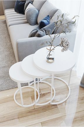 زیگون سفید فلزی Emga Home - کد 920784725