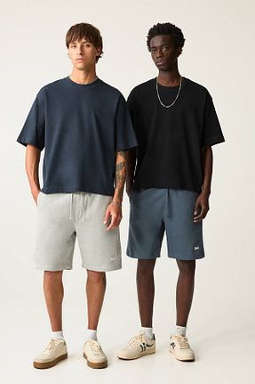 شلوارک و برمودا آبی مردانه پنبه ای Pull & Bear - کد 920783071