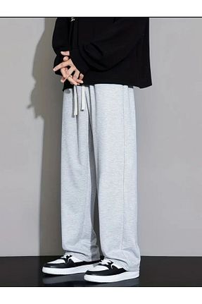 شلوار کرمگن طوسی مردانه Penye LASVES - کد 920784582