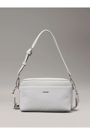 کیف دوشی طوسی زنانه چرم مصنوعی Calvin Klein - کد 920787681