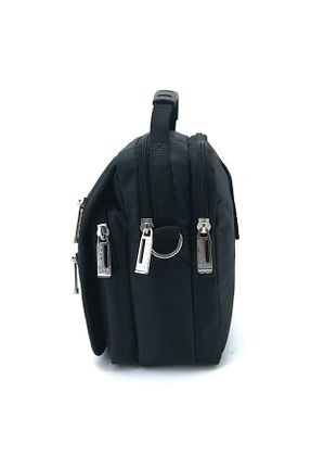 کیف پستچی مشکی مردانه پارچه ای SEVENTEEN - کد 37460083