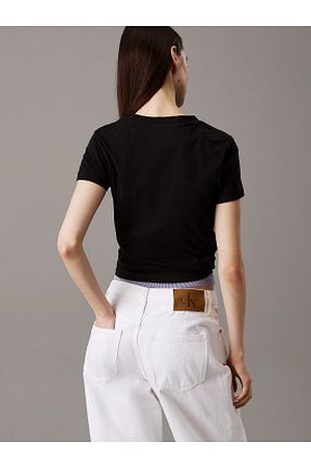 تیشرت مشکی زنانه رگولار Calvin Klein - کد 901861300