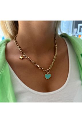 گردنبند طلا طلائی زنانه 14 عیار CETAŞ - کد 818540342