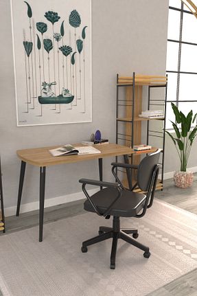 صندلی مطالعه مشکی Yukarı-Aşağı Hareketli VİLİNZE - کد 920798237
