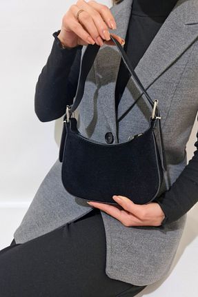 کیف دستی مشکی زنانه ابعاد کوچک BAKHADİ - کد 881278912