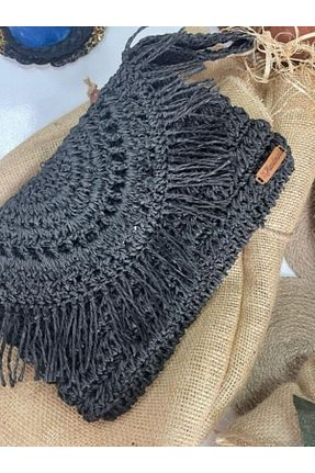کیف پورتفوی و کلاچ مشکی زنانه Örgü Hobi Market - کد 262820017