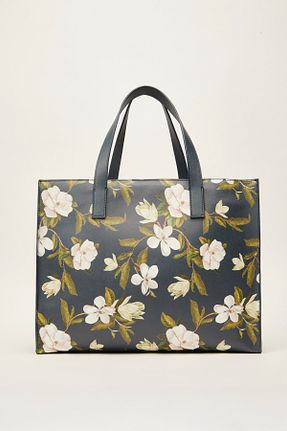 کیف لپ تاپ و مدارک سرمه ای زنانه چرم مصنوعی Ted Baker - کد 920872540