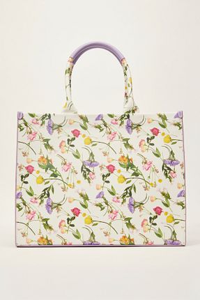 کیف لپ تاپ و مدارک سفید زنانه چرم مصنوعی Ted Baker - کد 920872372