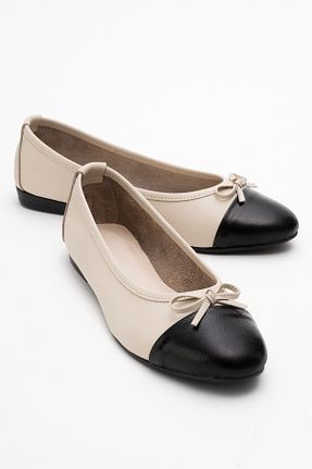 بابت بژ زنانه چرم خالص luvishoes - کد 920872827